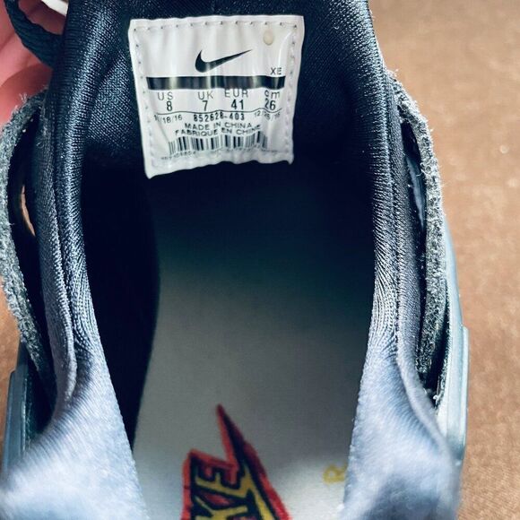 Nike Huarache Afro PUNK ATMOS denim leather mens 8 US 41 mint condition - Picture 7 of 10